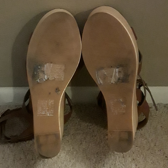 Forever 21 Platform Sandals, EUC, Sz 9 - Picture 6 of 8